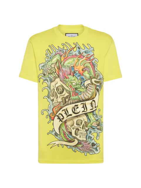 graphic-print cotton T-shirt