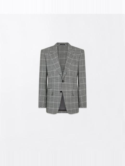 TOM FORD IRREGULAR DAMIER SHELTON JACKET