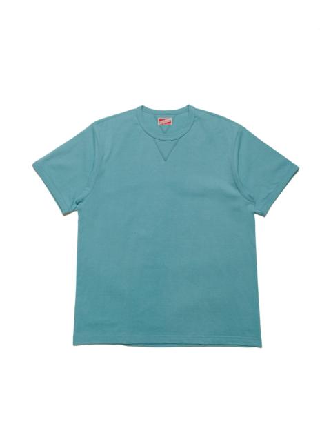 The Real McCoys MC23020 Gusset Tee Teal