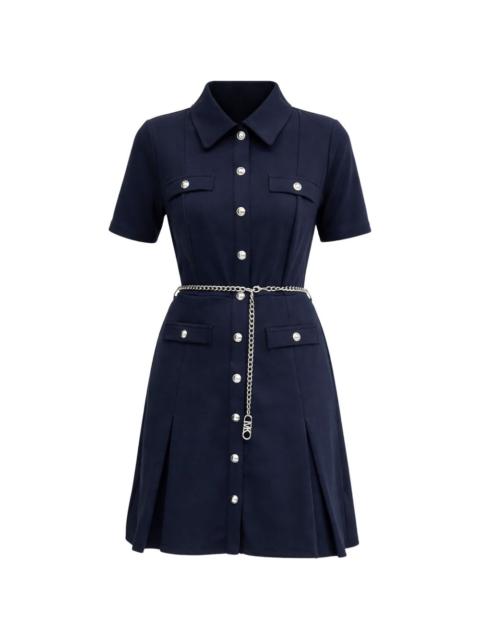 MICHAEL KORS chain-belt shirt dress
