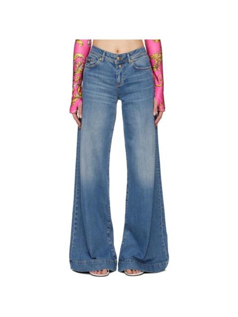 VERSACE JEANS COUTURE Blue Flared Jeans