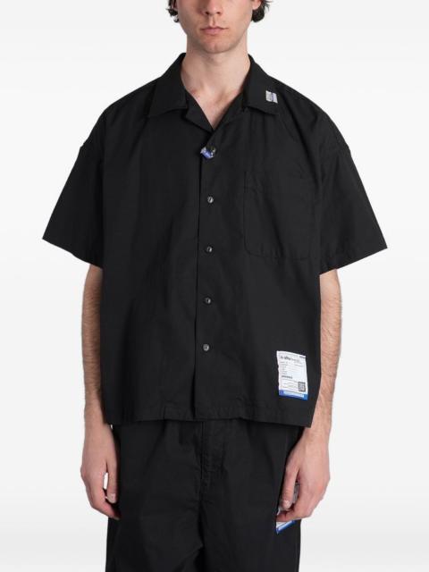 Maison MIHARAYASUHIRO logo-patch short-sleeve shirt