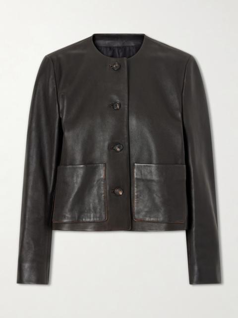 NILI LOTAN Ophelie Leather Jacket