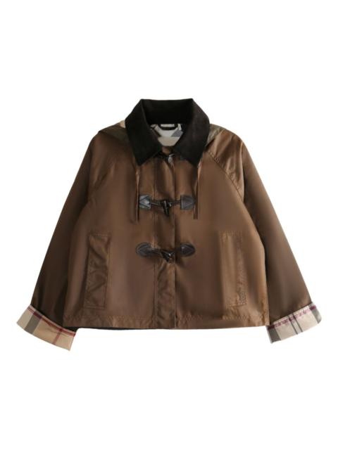 Barbour corduroy-collar jacket