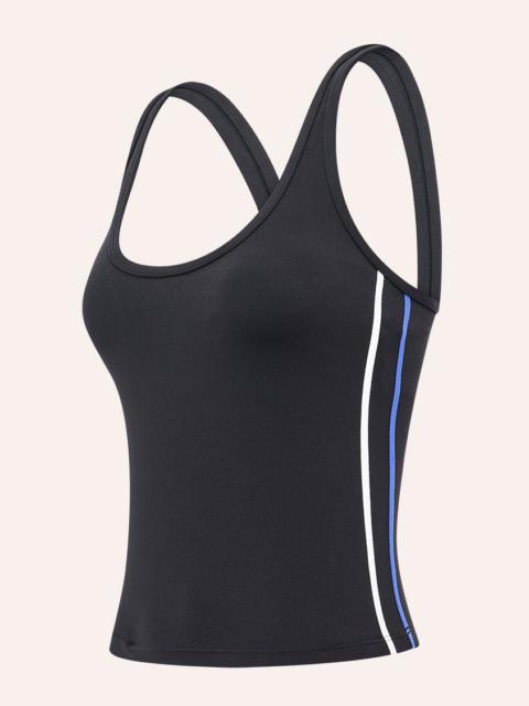 P.E NATION SOLIS SCOOP TANK IN BLACK