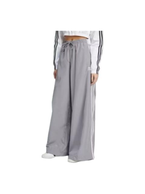 adidas (WMNS) adidas Adilenium Oversized Track Pants Asia Sizing 'Grey' JD3389