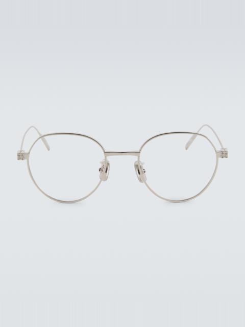 Givenchy 4G round glasses
