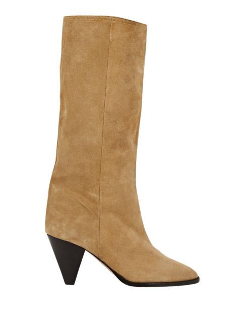 Isabel Marant Rouxy Suede Mid-Calf Boots