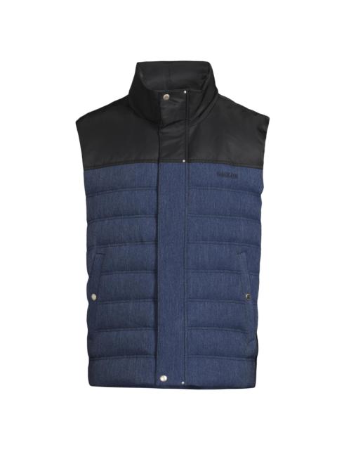 MACKAGE Men's Brody Denim Down Vest - Medium Denim