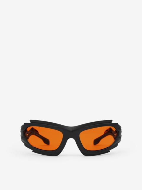 Burberry Geometric Frame Marlowe Sunglasses