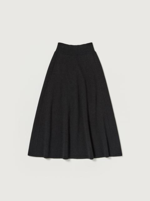 AURALEE SUPER FINE WOOL KNIT SKIRT
