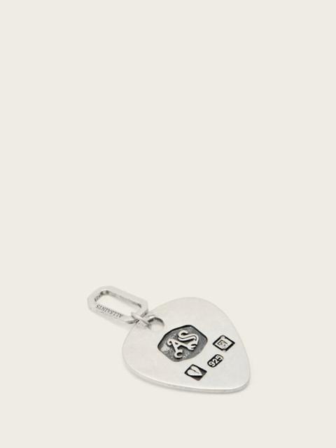 ALLSAINTS PLECTRUM STERLING SILVER PENDANT CHARM