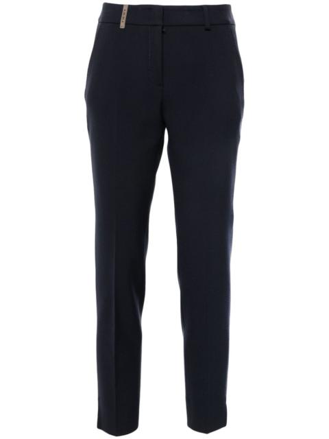 PESERICO pressed-crease trousers