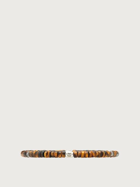 FERRAGAMO TIGER'S EYE BRACELET (S)