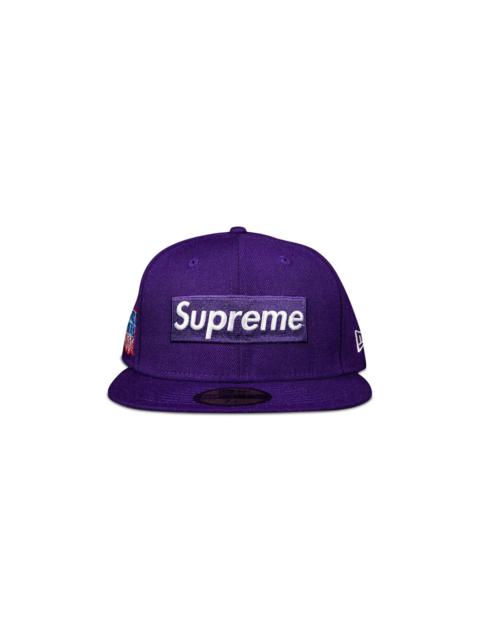 Supreme Supreme World Famous Box Logo New Era 'Purple'