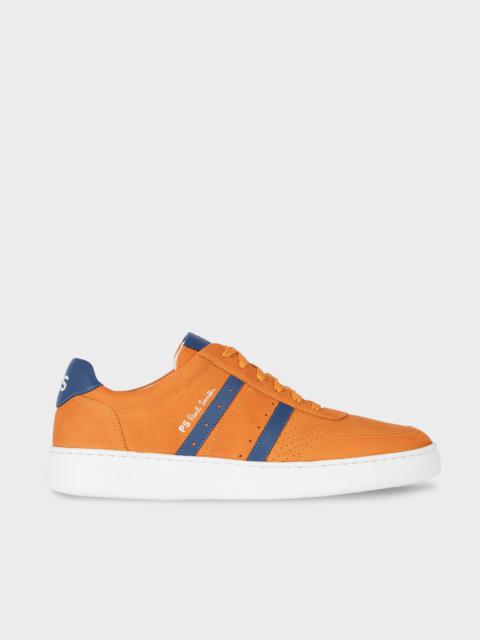 Paul Smith Orange Leather 'Birch' Trainers