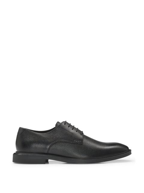 HUGO DERBY SHOES IN GRAINED LEATHER