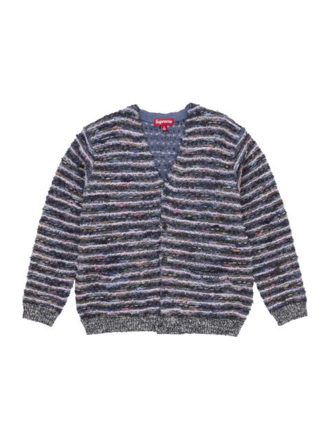 Supreme Textured Cardigan Navy