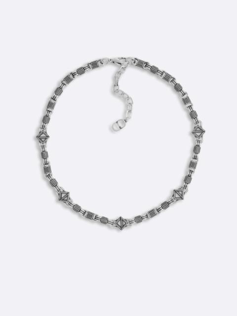 Dior CD Diamond Buffalo Necklace