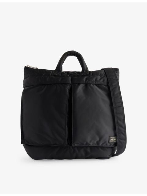 PORTER Tanker Helmet Woven Top Handle Bag