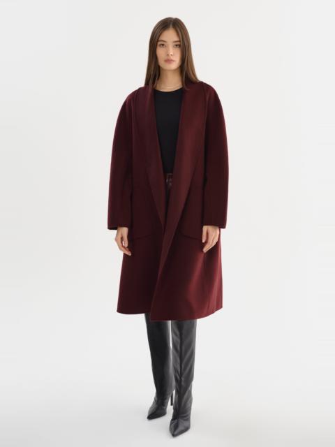 LAMARQUE THARA | Shawl Collar Wool Coat