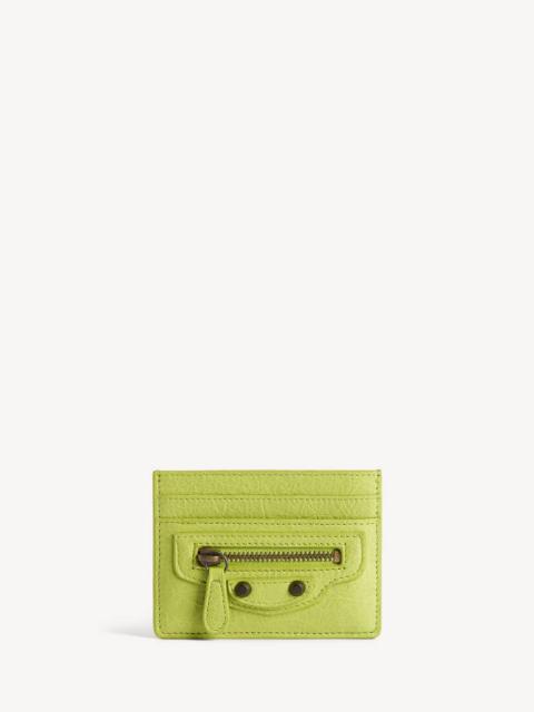 BALENCIAGA Women's Le City Card Holder in Pistache
