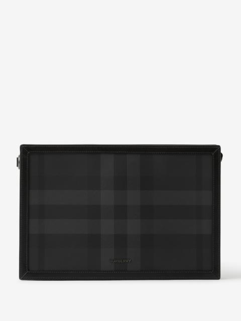 Burberry Check Zip Pouch