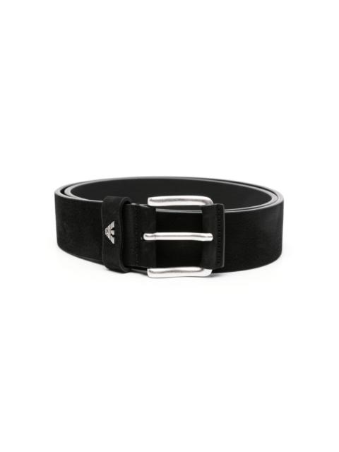 EMPORIO ARMANI logo-plaque belt