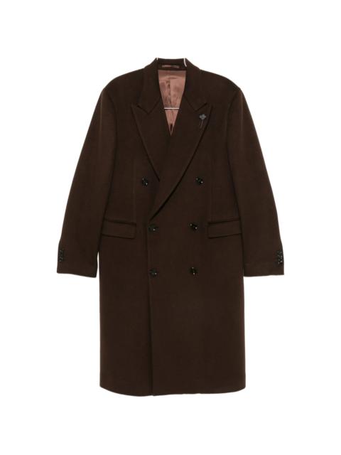 LARDINI Lardini Pin-lapel Double-breasted Coat