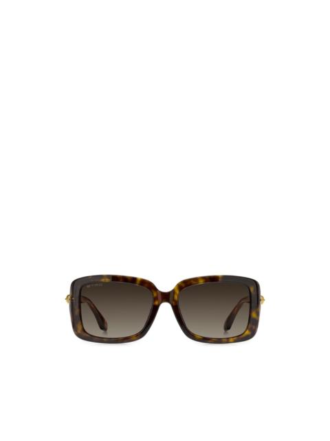 Etro rectangle-frame sunglasses
