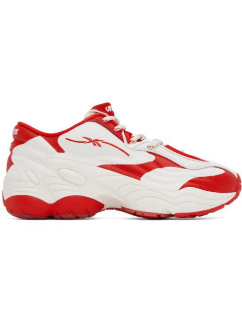 Kanghyuk White & Red Reebok Classics Edition DMX Run 6 Modern Sneakers
