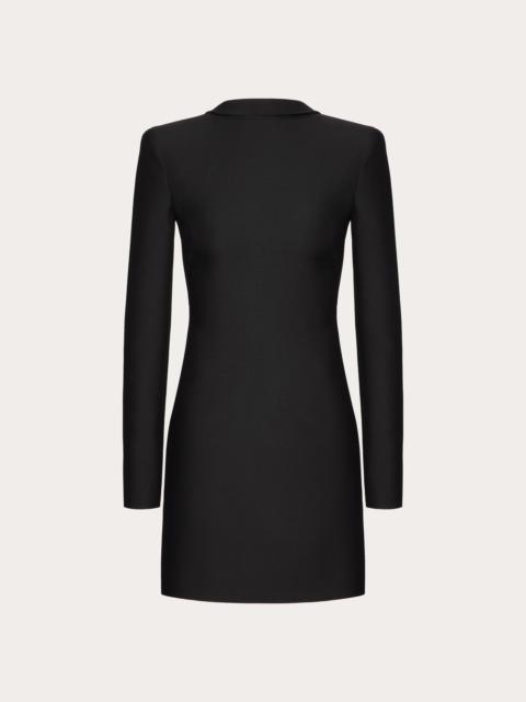 Valentino CREPE COUTURE SHORT DRESS