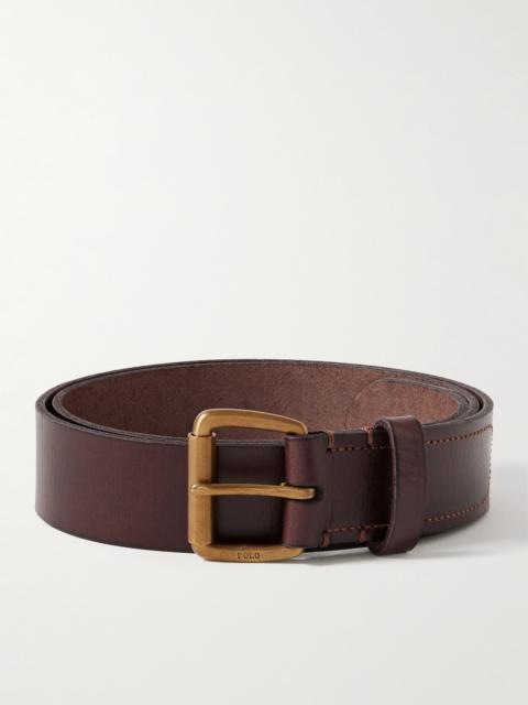 Polo Ralph Lauren 3.5cm Logo-Detailed Leather Belt
