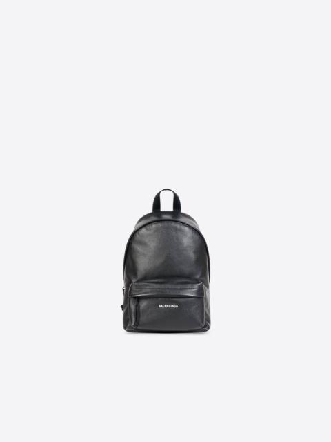 BALENCIAGA Men's Explorer Small Backpack With One Strap in Black