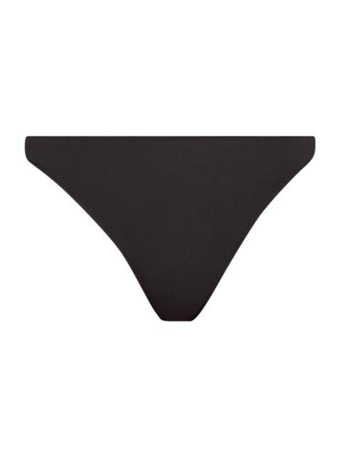 KIKI DE MONTPARNASSE Women's Echauffe Keyhole Cut-Out Thong - Black