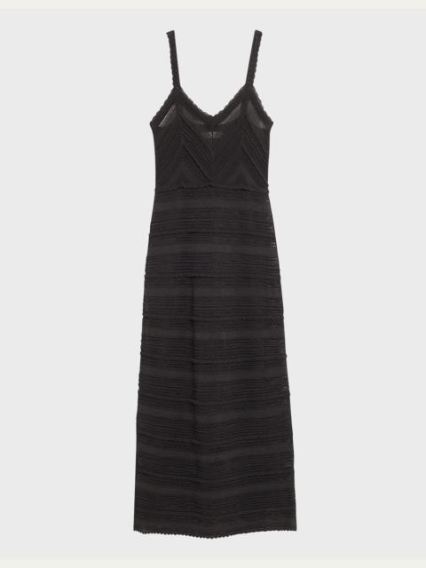 Zimmermann Lucky Sleeveless Lace Knit Dress
