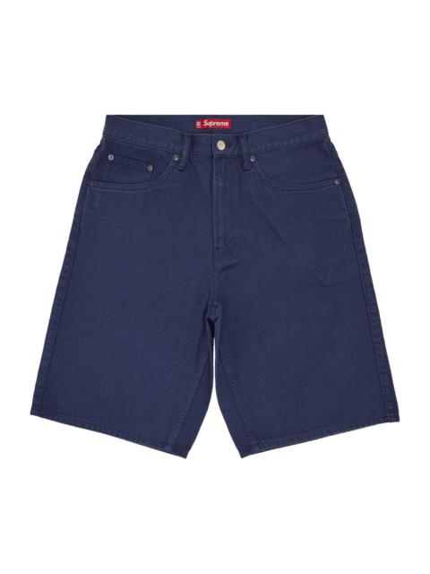Supreme Supreme Rigid Baggy Selvedge Denim Short 'Rigid