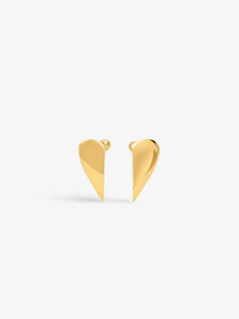 Alaïa DEMI-CŒUR EARRINGS