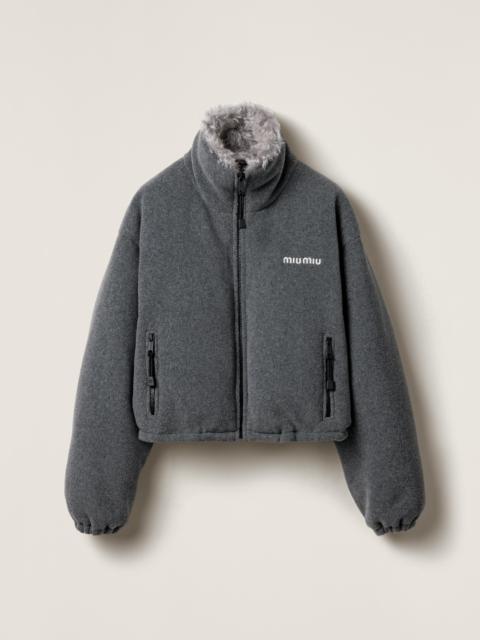 Miu Miu Fleece Down Jacket
