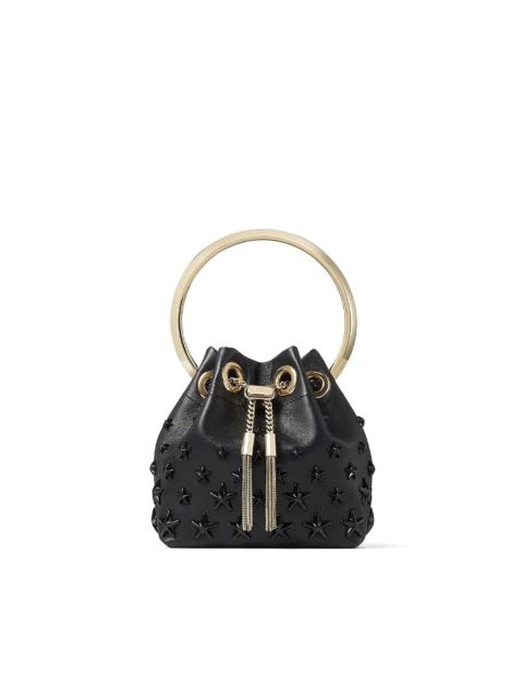 JIMMY CHOO Bon Bon micro bucket bag