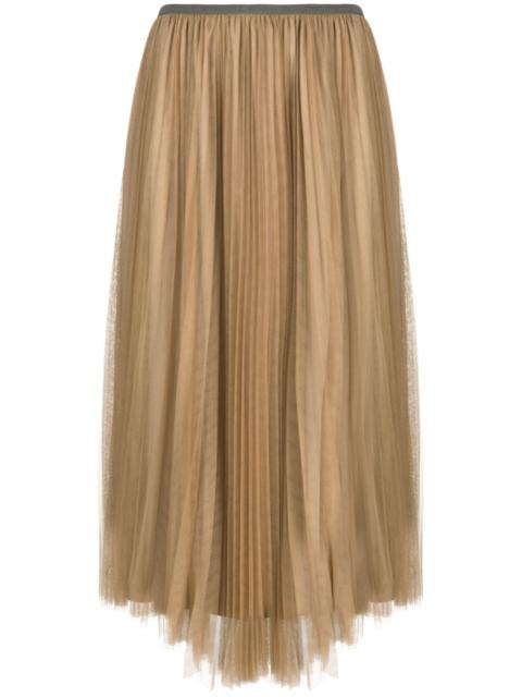 FABIANA FILIPPI pleated midi skirt