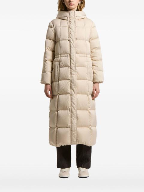 PESERICO hooded quilted down coat