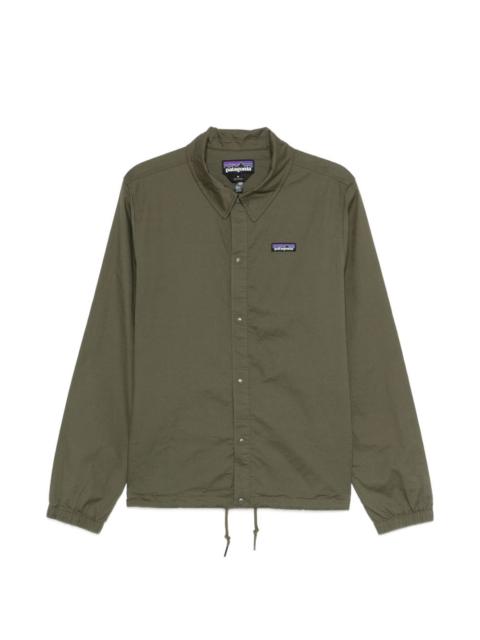 Patagonia logo-patch overshirt