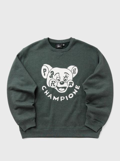 by Parra TIRED CHAMPIONE CREW NECK SWEATSHIRT