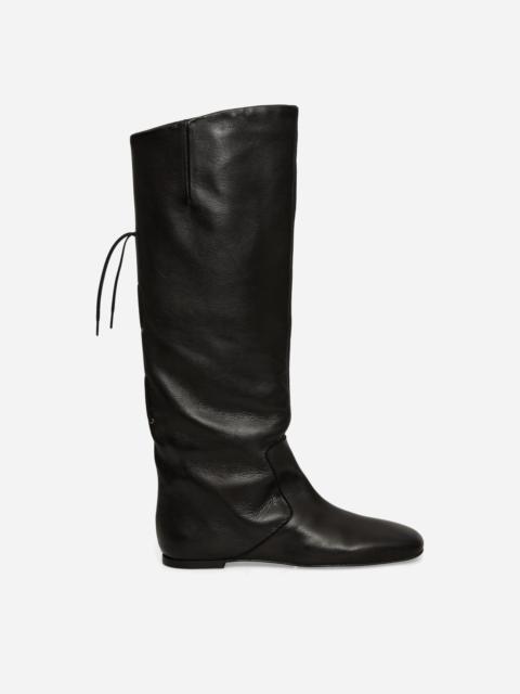 MIISTA Women's Karola Tall Boots Black