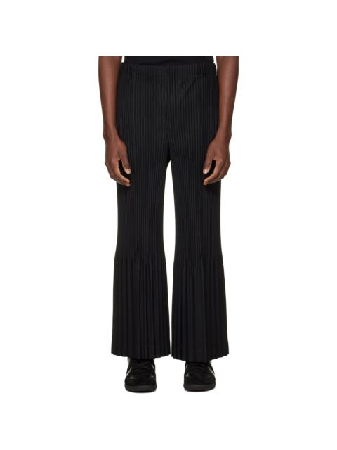 ISSEY MIYAKE Black Pleats Bottoms 1 Trousers