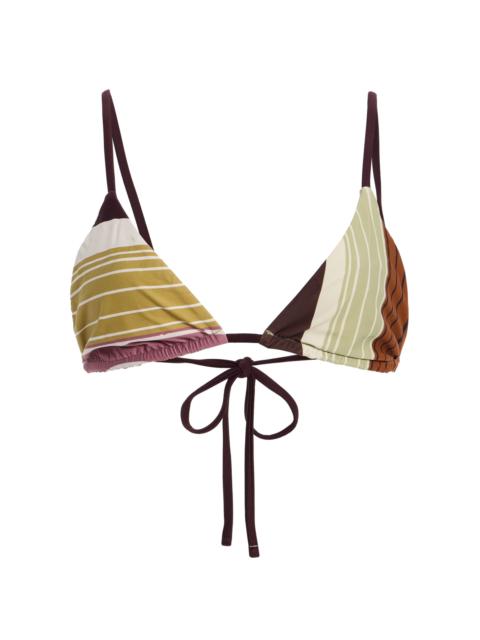 SIR. Fontana String Triangle Bikini Top multi