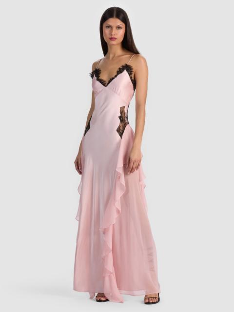 Alice + Olivia SHELBA RUFFLED GOWN