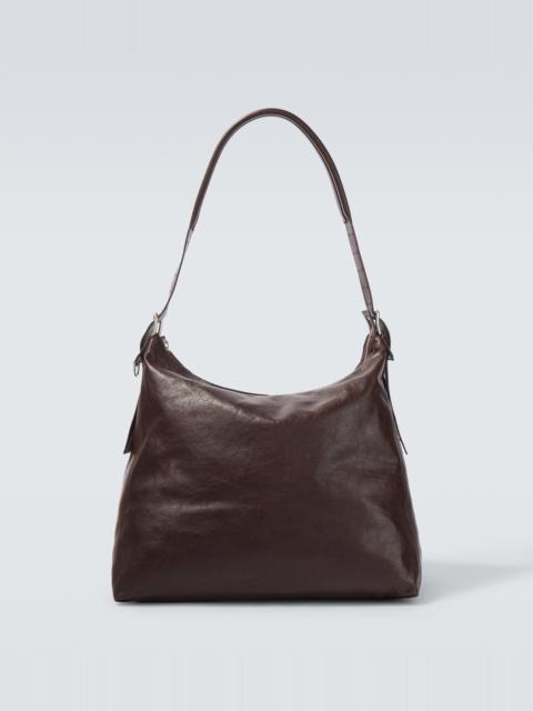 Lemaire Belted leather shoulder bag