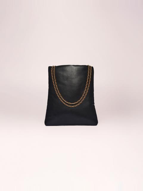 Nanushka NOELANI - Chain-embellished vegan leather bag - Black
